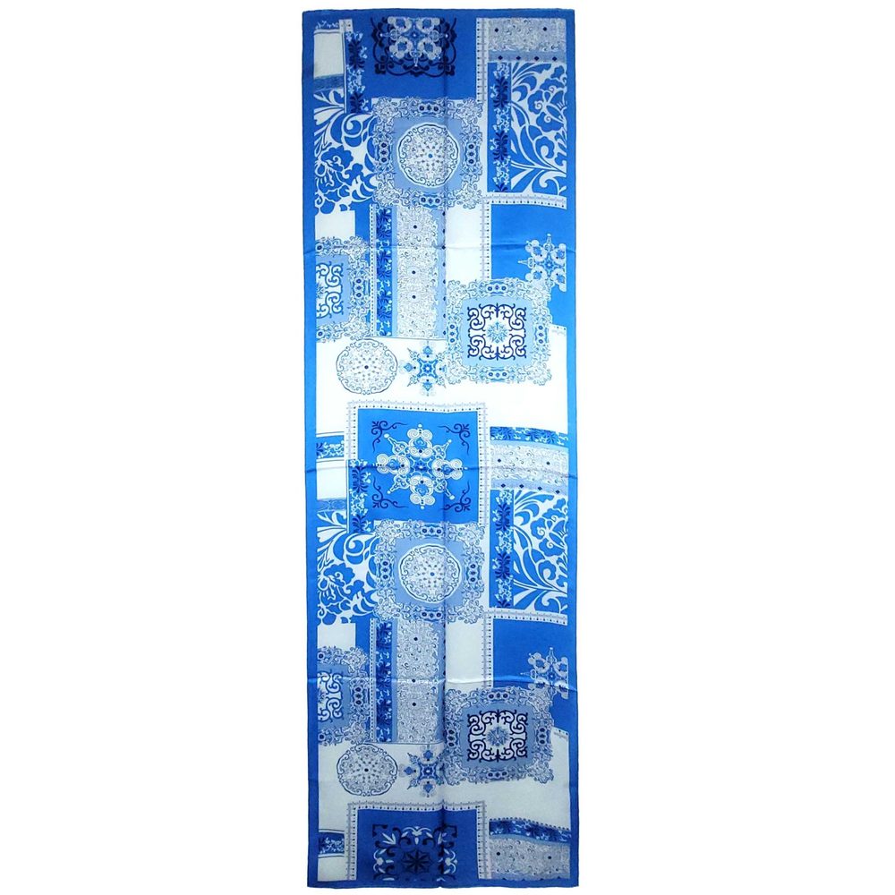 NWT Genuine 100% Mulberry Silk Satin Scarf 20"x66" Long Rectangle Shawl 5316